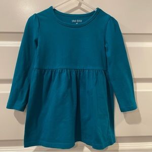 Okie Dokie Teal Dress. Size: 2T.